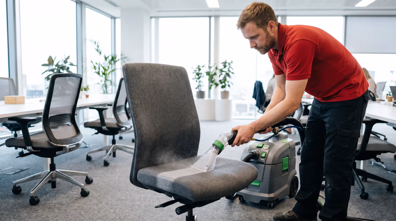 Neutralizing odors from chair fibers in Adice