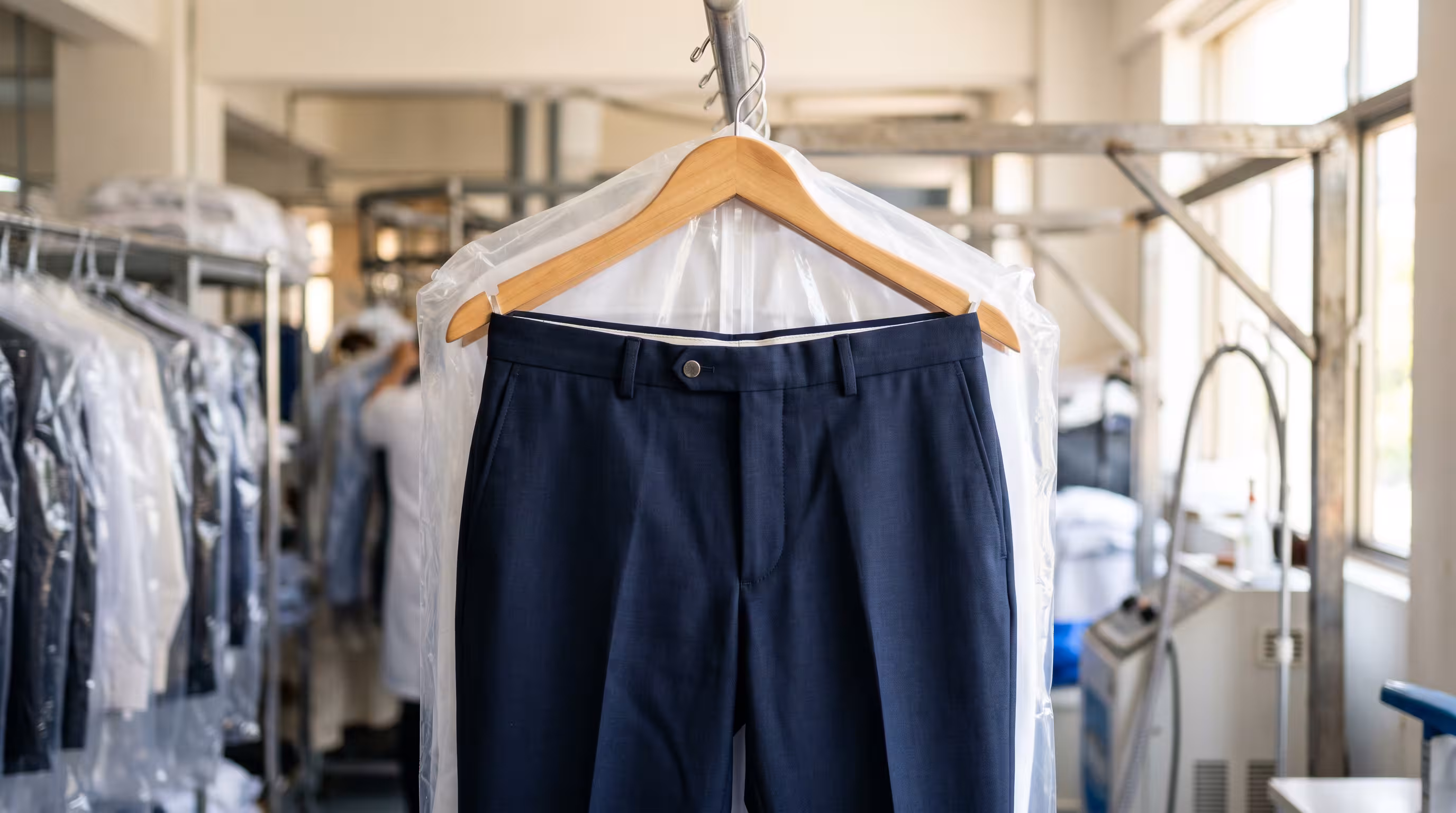 Pregled formalnih pantalona pre čišćenja u Salajka