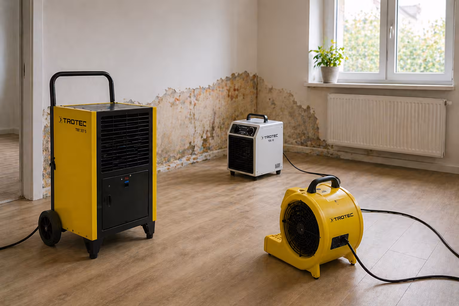 Early signs of increased indoor moisture