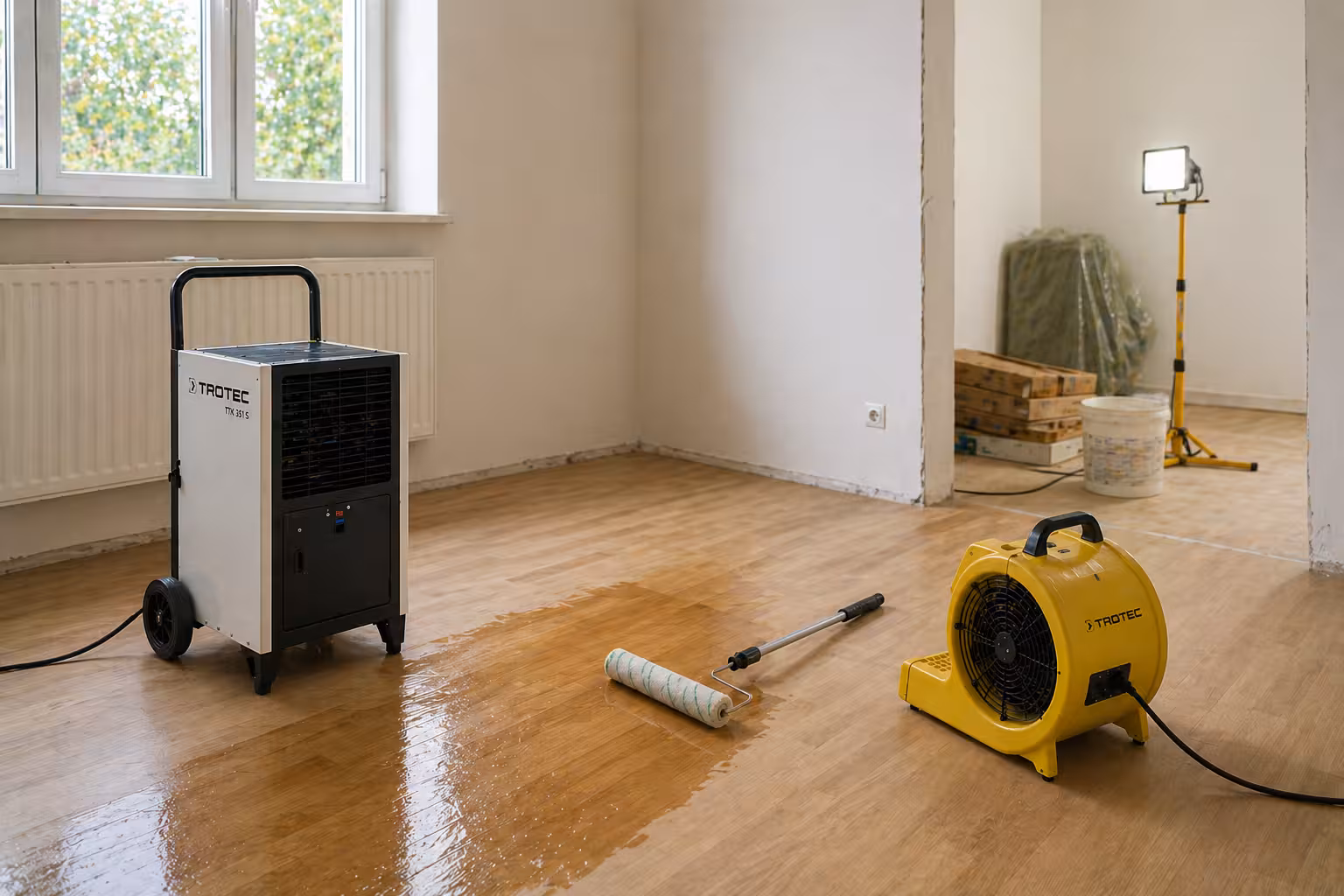 Reliable service with professional moisture removal machines