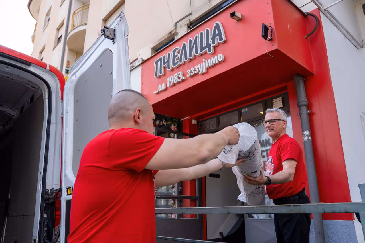 Organizovana logistika preuzimanja u Podbara