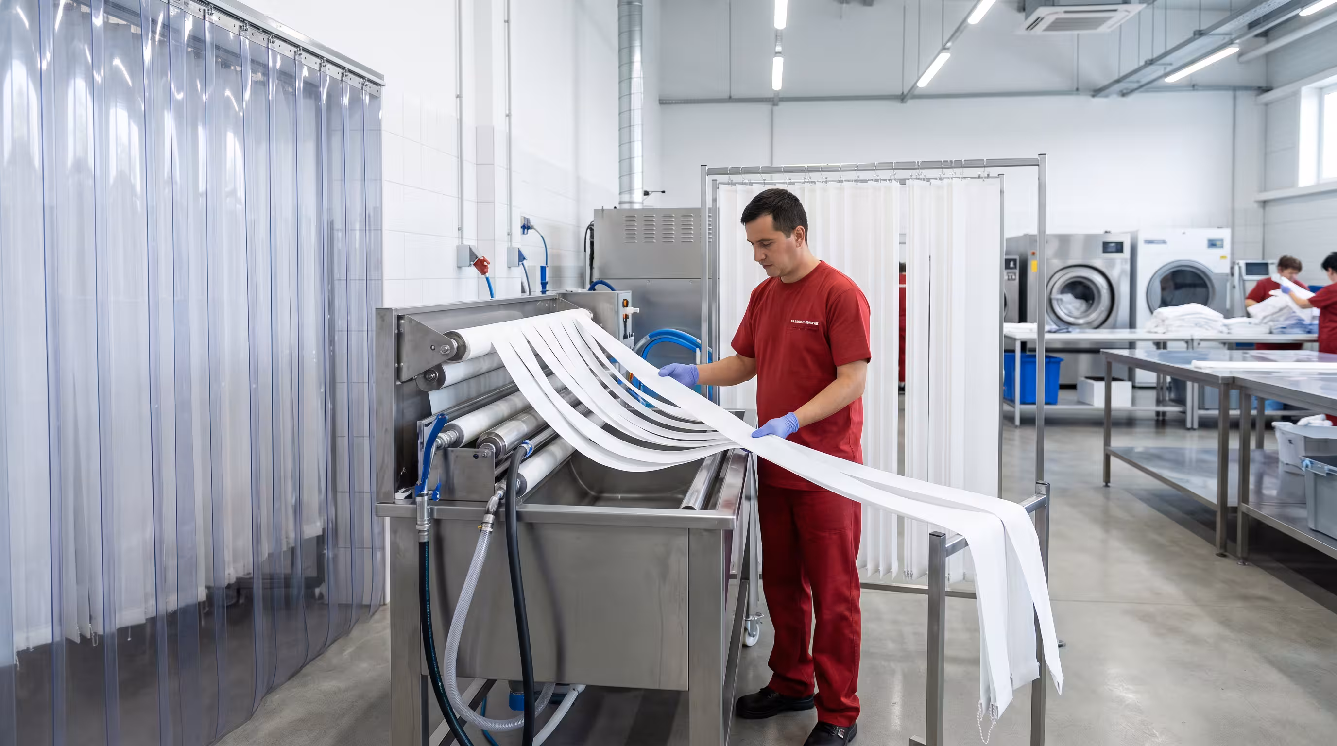 Vertical blind cleaning when slats darken and hold odors