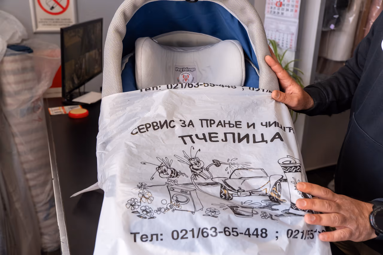 Nežno pranje osetljivih bebi materijala
