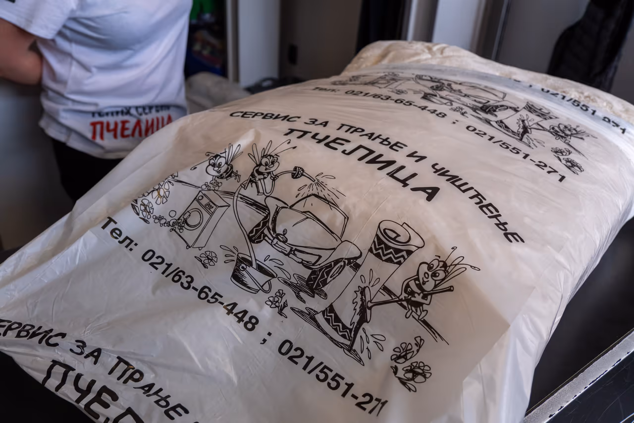 Prijem i razvrstavanje hotelske posteljine u Podbara
