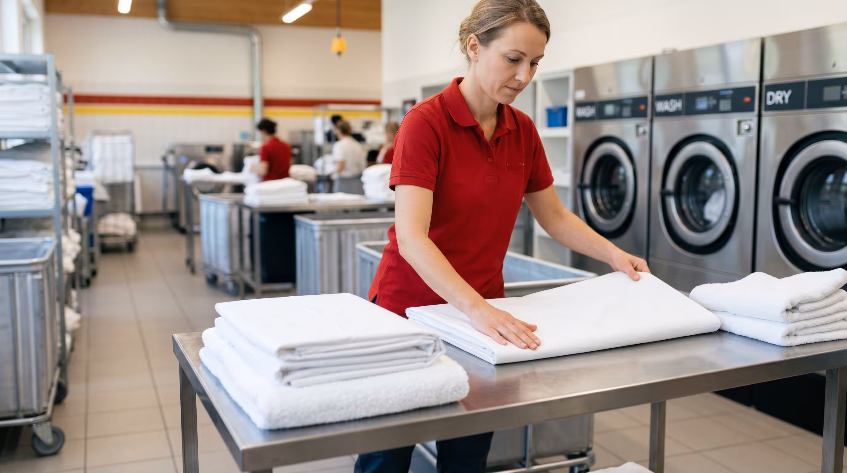 Treating signs of use on textiles in Liman