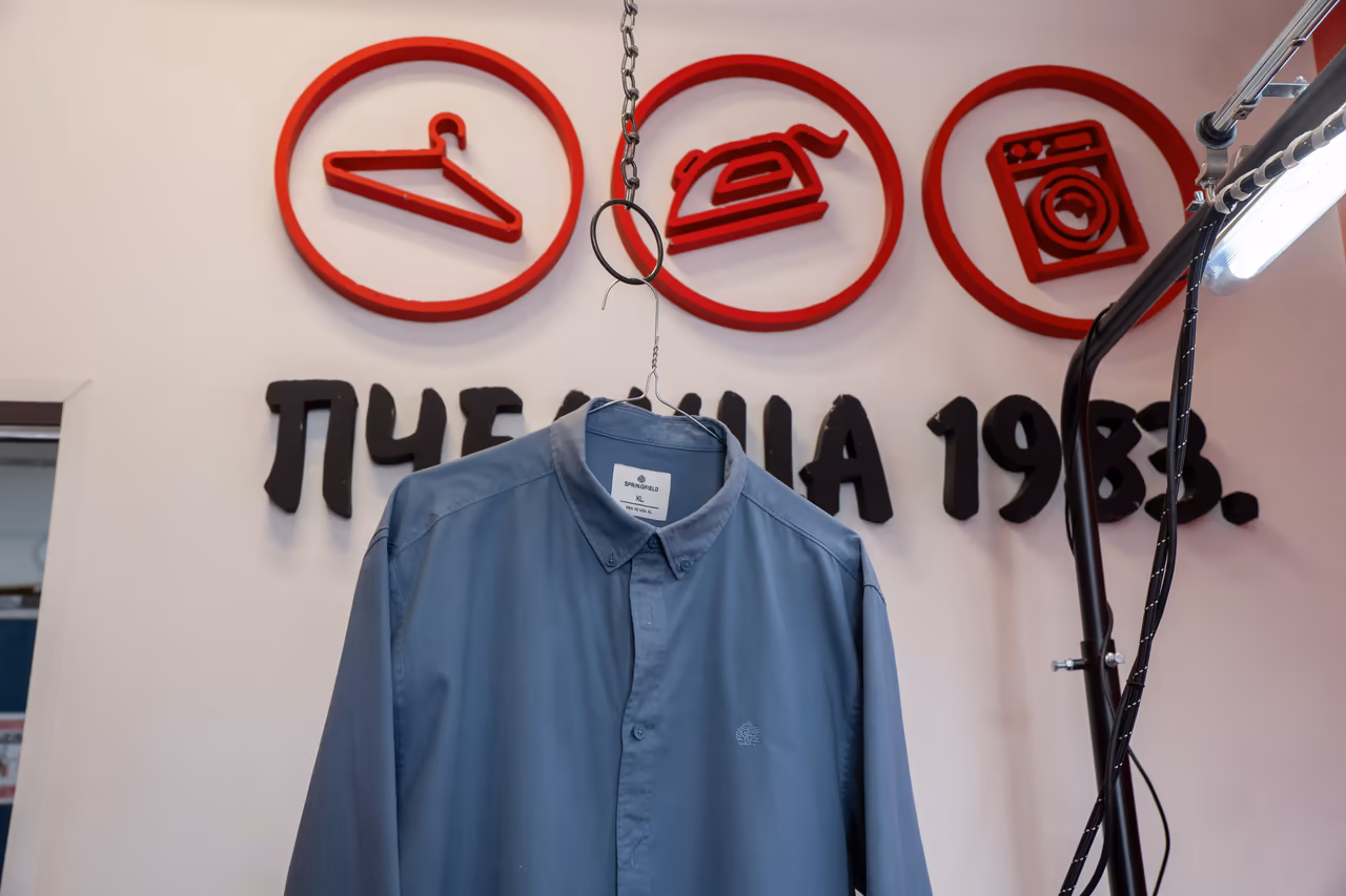Laundry ready for everyday routine in Podbara