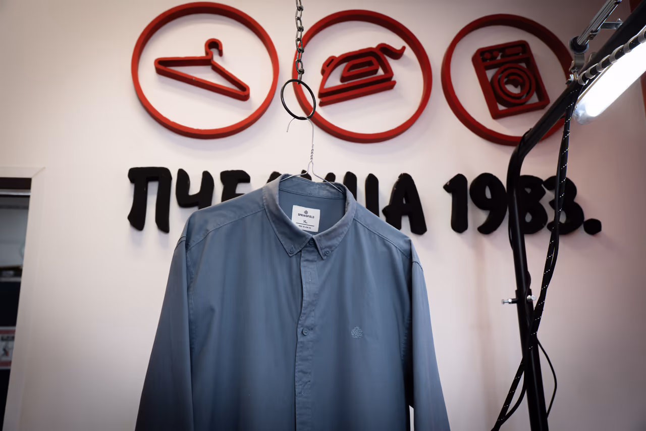 Laundry ready for everyday routine in Satelit