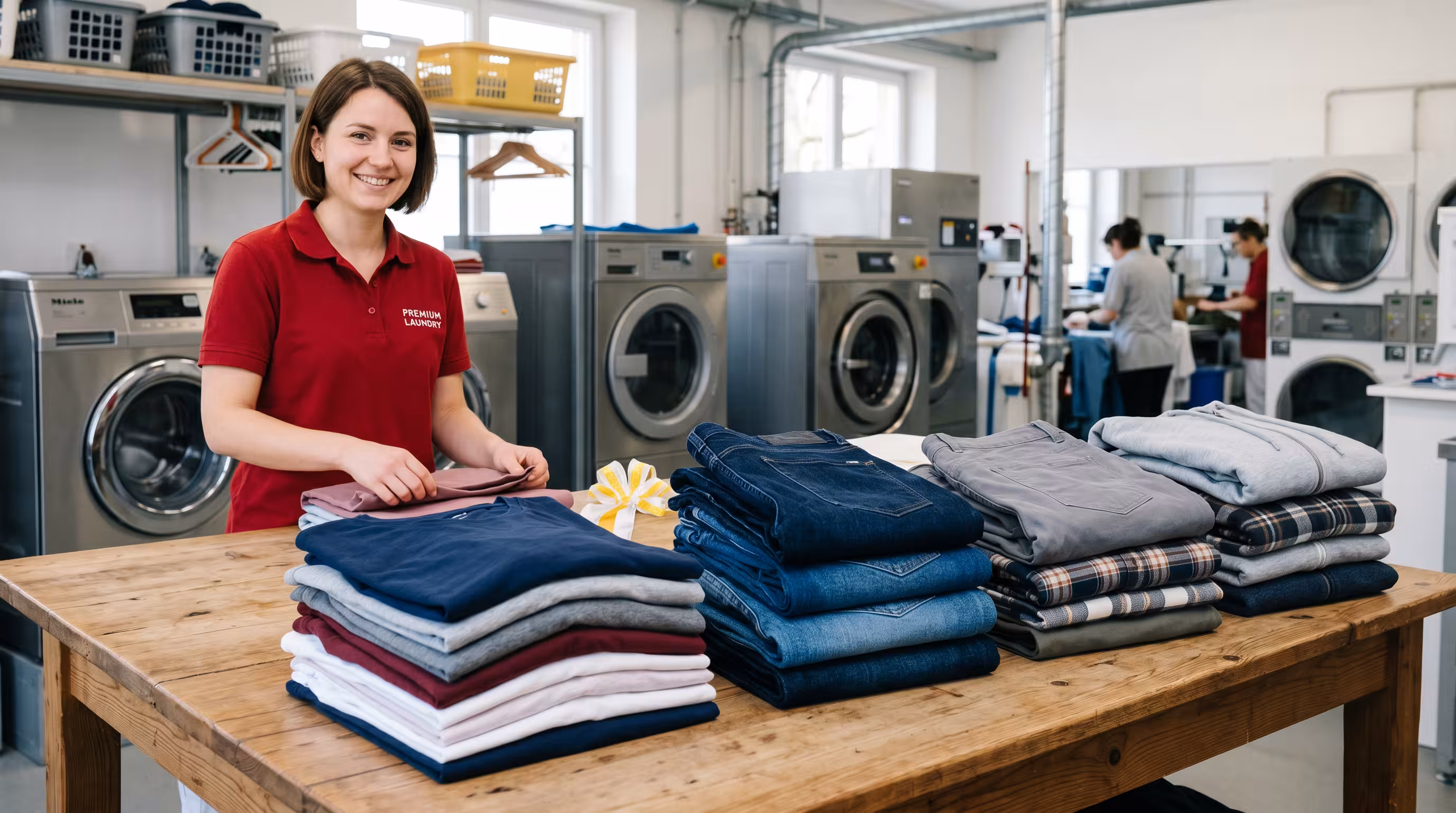 Controlled drying and ironing prep in Adice