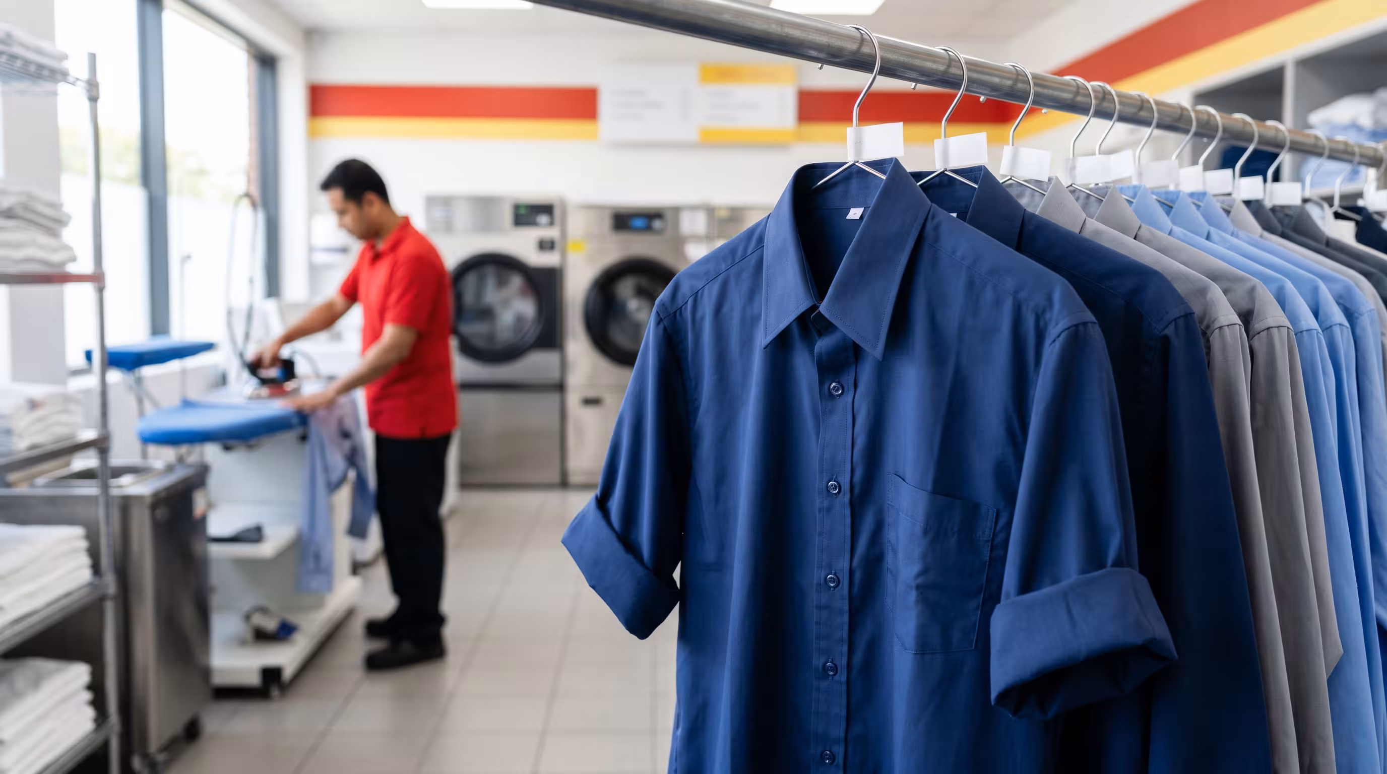 Removing daily work marks from uniforms